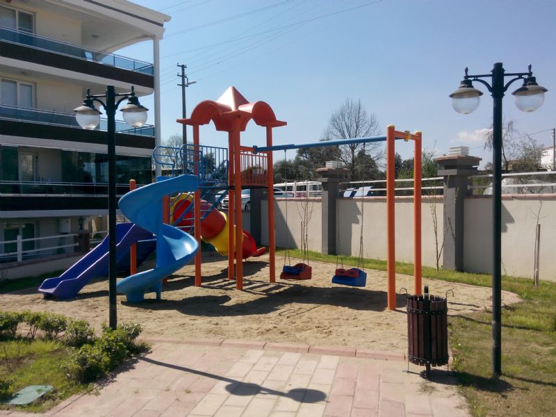 OG-111 OYUN GRUBU(T�P KAYDIRAKLI)NAZ�LL�-Metal Polietilen Oyun Gruplar�-Oyun parki