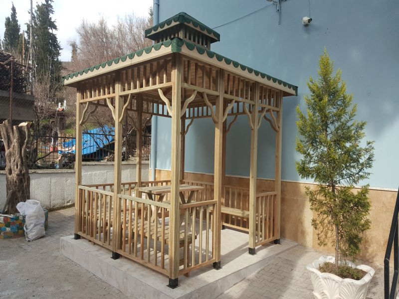 K�z�ldere �lkokulu-Kamelya ve Pergole-